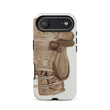 Leather Side Saddle - Custodia per iPhone equestre di Frank C. Barks, 17 Air / Opaca, Custodie per telefoni cellulari, Toby Leon