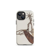 Leather Spur - Custodia per iPhone con arte anni 1930 di Vera Van Voris, 13 Mini / Opaca, Custodie per telefoni, Toby Leon