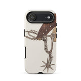Leather Spur - Custodia per iPhone con arte anni 1930 di Vera Van Voris, 17 Air / Opaca, Custodie per telefoni, Toby Leon