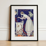 L’étourdissant Petit Poisson - George Barbier Art Print / Canvas, George Barbier’s L’étourdissant, L’étourdissant Petit Poisson,