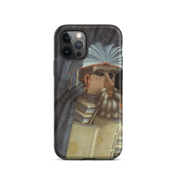 The Librarian - Custodia per iPhone di Giuseppe Arcimboldo, 12 Pro / Opaca, Custodie per telefoni cellulari, Toby Leon