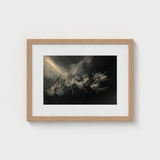 Lightning Struck a Flock of Witches - William Holbrook Beard Art Print / Canvas, Molten Seam Opening, Launches Seven Night-sisters Prints