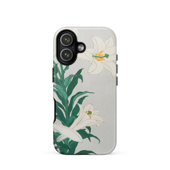 Lirios - Funda de iPhone con arte Shin-hanga de Ohara Koson, 17 / Mate, Fundas para móviles, Toby Leon