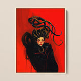 Lilith - Sapphic Witch Art Print / Canvas, Sapphic Witch, Sapphic Witch Art, Witch Art Print