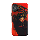 Lilith - Sapphische Hexe Iphone-Hülle, 16 Plus / Matt, Handyhüllen, Toby Leon
