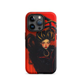 Lilith - Sapphic Witch Phone Case Iphone 15 Pro / Matte Red Phone Case Medusa Design Terrifying Queer Witch, Sapphic Witch Iphone, Powerful