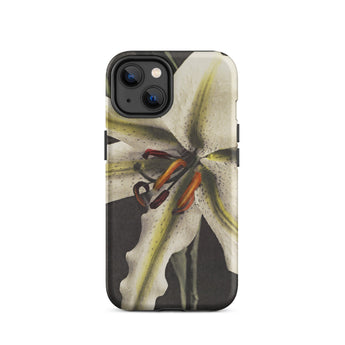 Lily - Ogawa Kazumasa Floral Art Iphone-hoesje, 14 / Mat, Mobiele telefoonhoesjes, Toby Leon