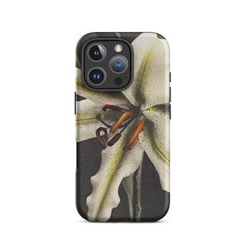 Lily - Ogawa Kazumasa Floral Art Iphone-hoesje, 16 Pro / Mat, Mobiele telefoonhoesjes, Toby Leon
