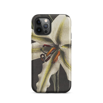 Lily - Ogawa Kazumasa Floral Art Phone Case Iphone 12 Pro / Matte Lily-themed Phone Case Kazumasa Ogawa, Japan’s Photographic