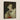 The Little Imp - Gay Devil Art Framed Canvas, Framed Portrait Person White Ruffled Attire Dramatic Makeup