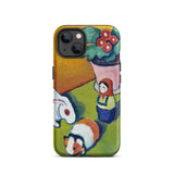 Little Walter’s Toys - August Macke Iphone Case, 13 / Matte, Mobile Phone Cases, Toby Leon