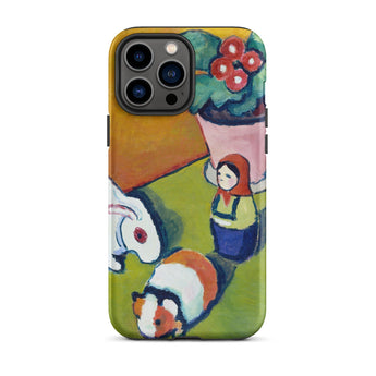Little Walter’s Toys - August Macke Iphone Case, 13 Pro Max / Matte, Mobile Phone Cases, Toby Leon