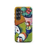 Little Walter’s Toys - August Macke Iphone Case, Samsung Galaxy S25 / Matte, Mobile Phone Cases, Toby Leon