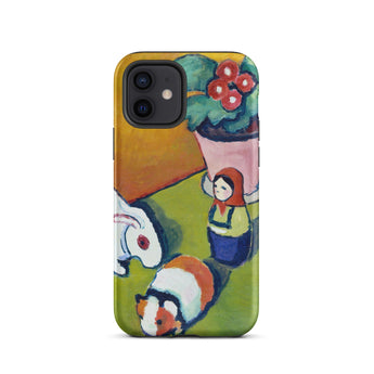 Little Walter’s Toys - August Macke Phone Case Iphone 12 / Matte Artistic Macke’s Whimsical, Wonderland, Modern Mobile Cases