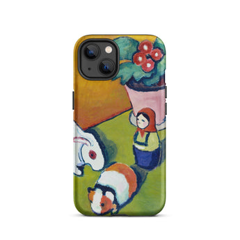 Little Walter’s Toys - August Macke Phone Case Iphone 13 / Matte Colorful Painting Macke’s Whimsical, Wonderland, Modern Mobile Cases