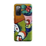 Little Walter’s Toys - August Macke Phone Case Samsung Galaxy S20 Fe / Matte Vibrant Artistic Stylized Painting Bold Colors Macke’s
