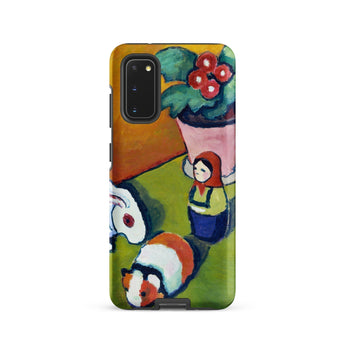 Little Walter’s Toys - August Macke Phone Case Samsung Galaxy S20 / Matte Vibrant Stylized Painting Bold Colors Expressive Macke’s