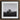 Framed Black White Photograph Octagonal Tree Roof Field Brick House with Muted Silver, Blank Sky Cloud Cover, Light Seeps Through