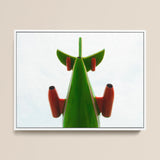 Look Up Giclée Print / Canvas, 8×10’’ / 20x25cm / White Frame, Posters Prints & Visual Artwork, Toby Leon