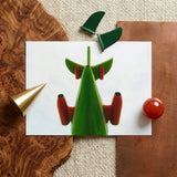 Look Up Giclée Print / Canvas Green Red Ceramic Sculpture Sleek Modern Design, Living Space, Waking Dream Prints