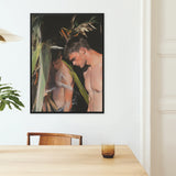 Looking - Gay Surfers Cruising Kunstdruck / Leinwand, Poster Drucke & Visuelle Kunstwerke, Toby Leon