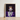 Framed Portrait Person Orange Hair Adorned Ornate Jeweled Club Kid Vampire, Surreal Gothic Glory, Art Print