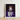 Framed Portrait Person Orange Hair Ornate Jeweled Crown Club Kid Vampire, Surreal Gothic Glory, Art Print