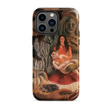 The Love Embrace of the Universe - Frida Kahlo Phone Case, Iphone 14 Pro Max / Matte, Mobile Cases, Toby Leon