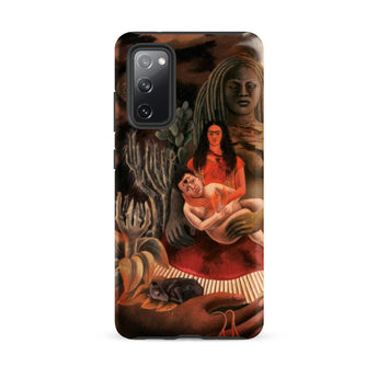 The Love Embrace of the Universe - Frida Kahlo Phone Case, Samsung Galaxy S20 Fe / Matte, Mobile Cases, Toby Leon