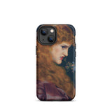 L'ombra dell'amore - Custodia Iphone di Frederick Sandys, 13 Mini / Opaca, Custodie per telefoni cellulari, Toby Leon