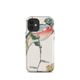Macaw - Numata Kashu Meiji Bird Art Phone Case Iphone 12 Mini / Matte Bird-themed Phone Case Numata Kashu, Japanese Meiji Bird, Vibrant