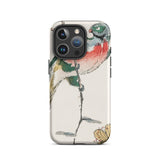 Macaw - Numata Kashu Meiji Bird Art Phone Case Iphone 16 Pro / Matte Bird-themed Phone Case Numata Kashu, Japanese Meiji Bird, Vibrant
