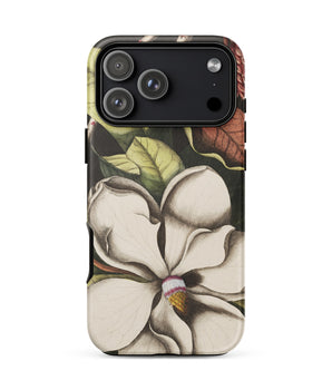 Iphone 17 Pro Max / Matte Magnolia Altissima - Mark Catesby Phone Case, Ivory-cream Petals, Natural History, Catesby’s, Opens, Single