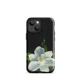 Magnolia - Charles Walter Stetson Phone Case Iphone 13 Mini / Gloss Black Phone Case Delicate White Flower Green Leaves Stetson’s Magnolia,