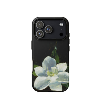 Magnolia - Charles Walter Stetson Phone Case Iphone 17 Pro / Matte Black Phone Case Delicate White Magnolia Flower Soft Stetson’s Magnolia,