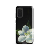 Magnolia - Charles Walter Stetson Phone Case Samsung Galaxy S20 / Gloss Black Phone Case Delicate White Light Blue Flower Stetson’s