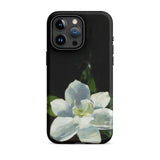 Magnolia - Charles Walter Stetson Phone Case Iphone 15 Pro Max / Matte Black Phone Case Painted White Magnolia Flower Green Stetson’s