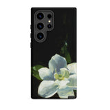 Magnolia - Charles Walter Stetson Phone Case Samsung Galaxy S24 Ultra / Matte Black Phone Case Painted White Magnolia Flower Green