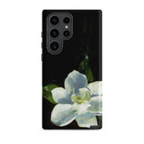 Magnolia - Charles Walter Stetson Phone Case Samsung Galaxy S23 Ultra / Matte Black Phone Case Painted White Magnolia Flower Green