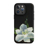 Magnolia - Charles Walter Stetson Phone Case Iphone 16 Pro Max / Matte Black Phone Case Painted White Magnolia Flower Green Stetson’s