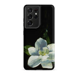 Magnolia - Charles Walter Stetson Phone Case Samsung Galaxy S21 Ultra / Matte Black Phone Case Painted White Magnolia Flower Green
