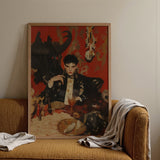 Magnus - Stampa d’arte del Principe Vampiro Gay / Tela, Poster, Stampe e Opere d’Arte Visiva, Toby Leon
