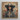 Mahsuri - Japanese Lesbian Cowgirl Framed Canvas, 12x12’’ / 31x31cm / Natural Floating Frame, Framed Painting Young Woman Wide-brimmed Hat