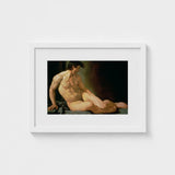 Male Nude - Joseph Galvan Fine Art Print / Canvas, Umber Shadow Prints