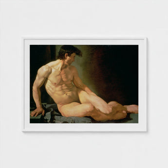 Male Nude - Joseph Galvan Fine Art Print / Canvas, Umber Shadow Prints