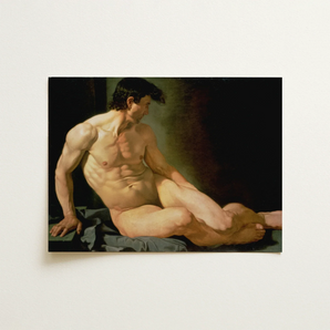 Male Nude - Joseph Galvan Fine Art Print / Canvas, Joseph Galvan Fine, Fine Art Print, Umber Shadow