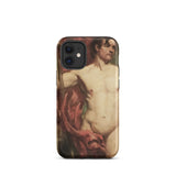 Male Nude Standard Bearer - William Etty Phone Case, Iphone 12 Mini / Matte, Mobile Cases, Toby Leon