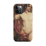 Male Nude Standard Bearer - William Etty Phone Case, Iphone 12 Pro Max / Matte, Mobile Cases, Toby Leon