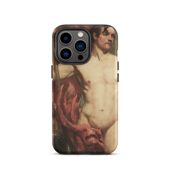 Male Nude Standard Bearer - William Etty Phone Case, Iphone 13 Pro / Matte, Mobile Cases, Toby Leon