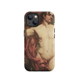 Male Nude Standard Bearer - William Etty Phone Case, Iphone 14 / Matte, Mobile Cases, Toby Leon